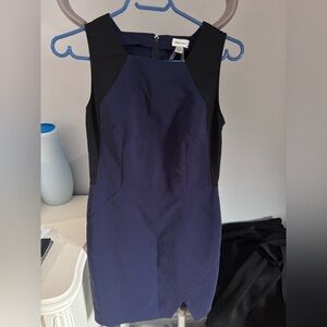 Dynamite contrast Black and Navy perfect little dress